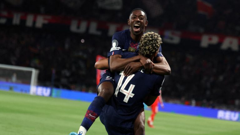 Ousmane Dembélé named player of the year in France for second straight year