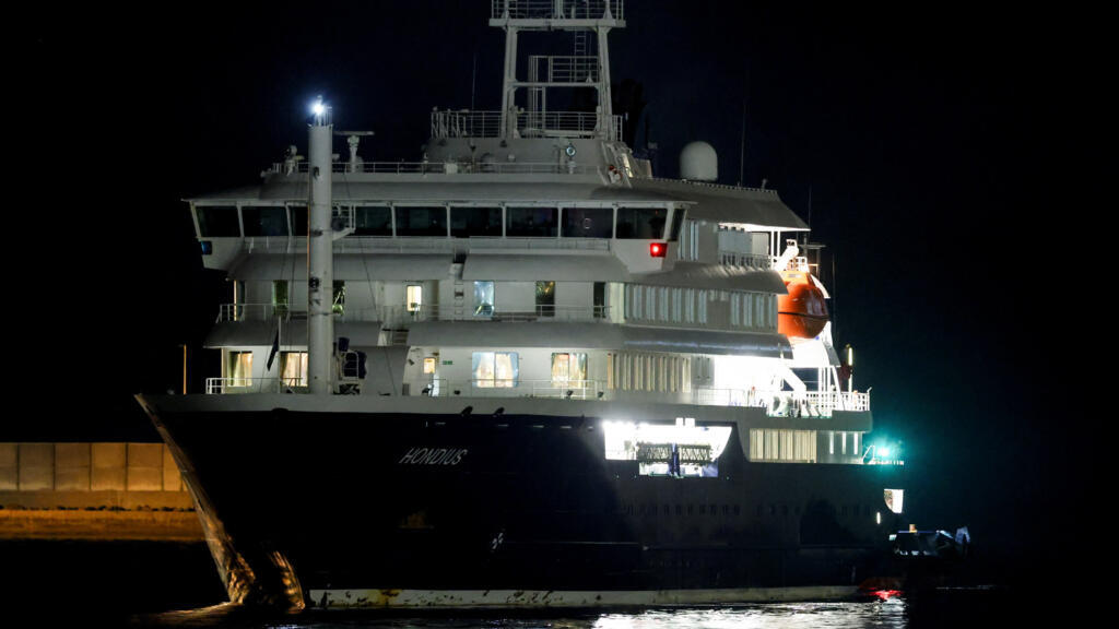 Cruise ship hit by hantavirus outbreak arrives in Spain's Canary Islands