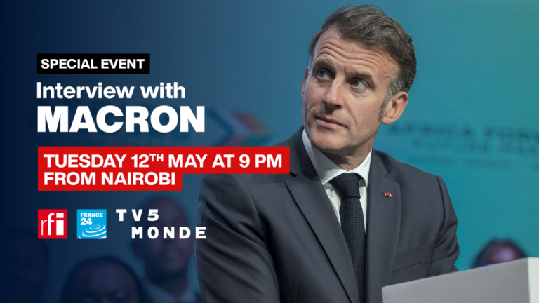 Exclusive: Emmanuel Macron interview on FRANCE 24, Tuesday May 12 at 9pm
