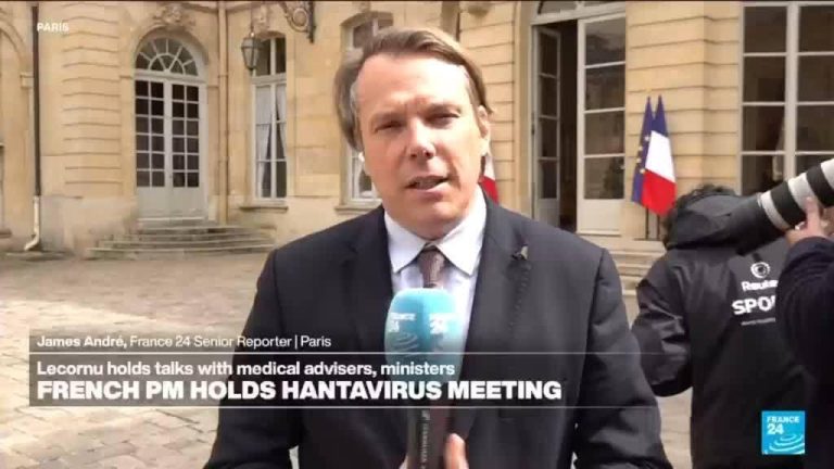 Hantavirus: French PM Lecornu holds talks with medical advisers, ministers