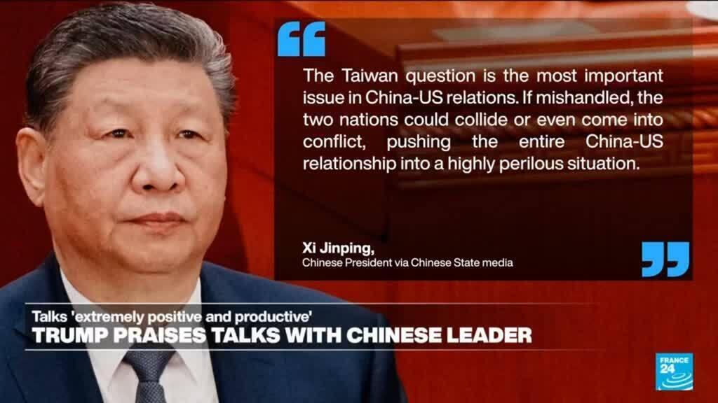 "Conflict" possible: Xi Jinping issues Taiwan warning during Donald Trump's visit