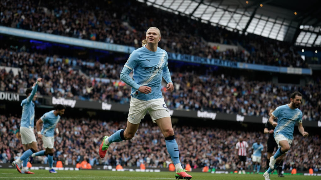 Manchester City keep pressure on Arsenal in title race with win over Brentford