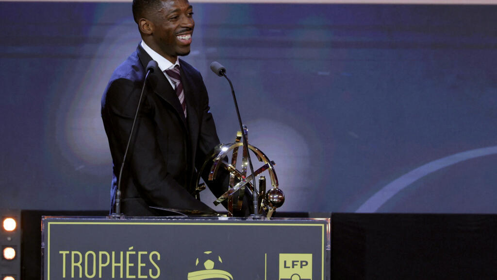 Ligue 1: Ousmane Dembélé named player of the year for second straight year