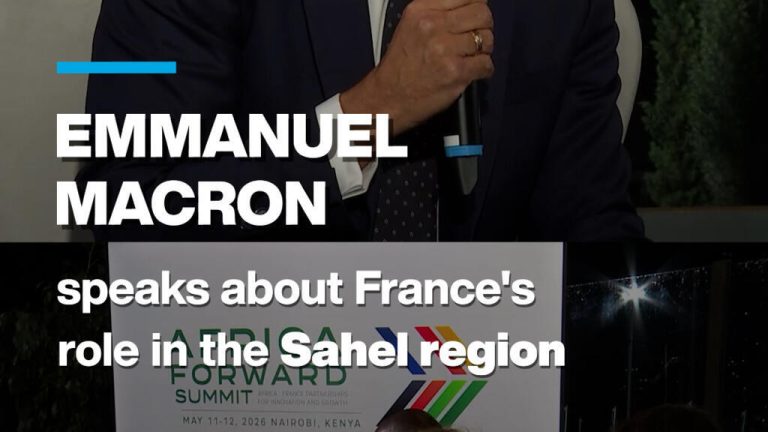Emmanuel Macron’s speaks about France's policies in Sahel countries