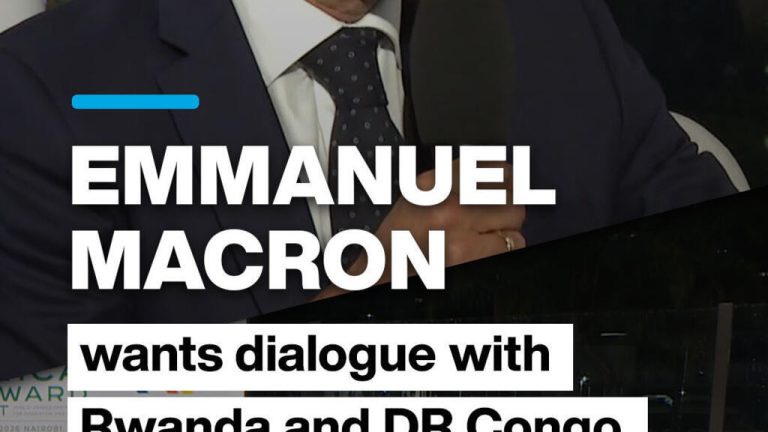 Emmanuel Macron wants dialogue with Rwanda and DRC