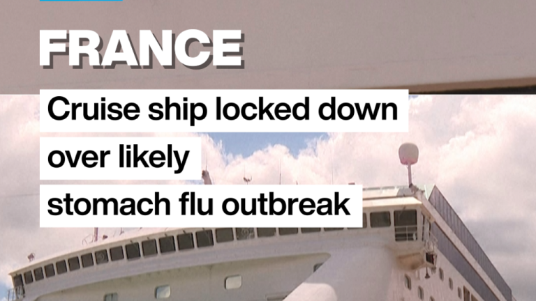 France: Cruise ship locked down over likely stomach flu outbreak