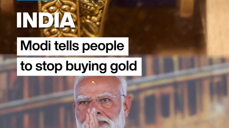 India: Modi wants Indians to stop buying gold