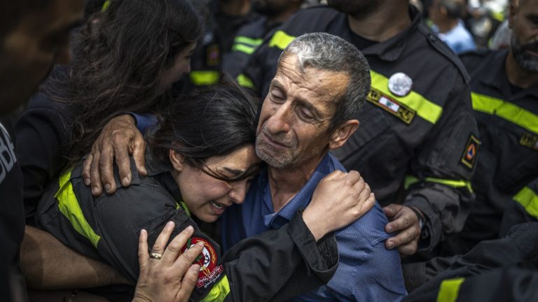 After the sirens: Lebanon’s first responders swing between duty and grief