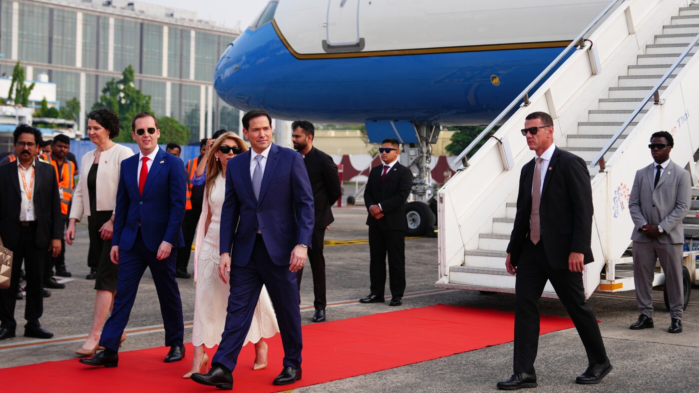 Rubio arrives in India ahead of Quad talks as U.S. tries to reset strained ties