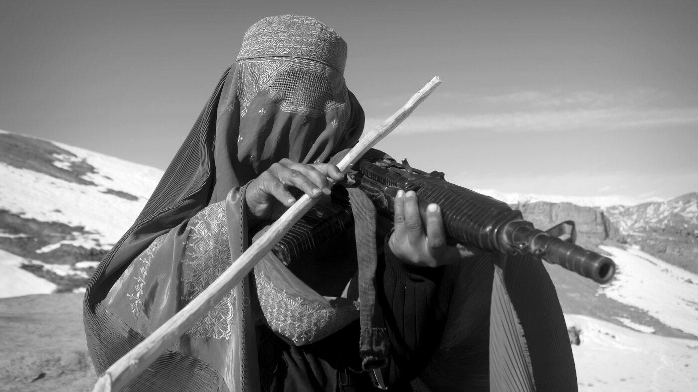 Mind-bending photos by anonymous cousins show the pain and dreams of Afghan women
