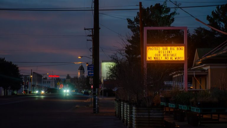 In West Texas, an unlikely alliance stands against extending the border wall
