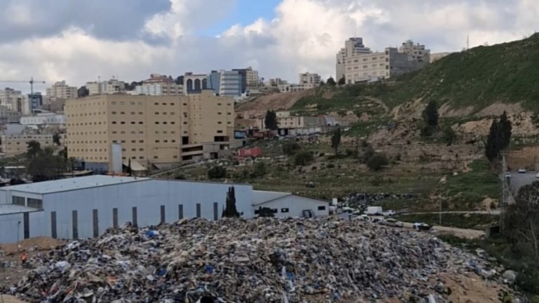 Palestinians use recycling as Israel’s restrictions trigger a trash crisis
