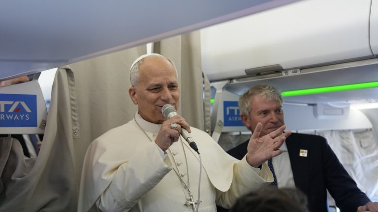 Pope Leo says war with Iran is not a ‘just war’