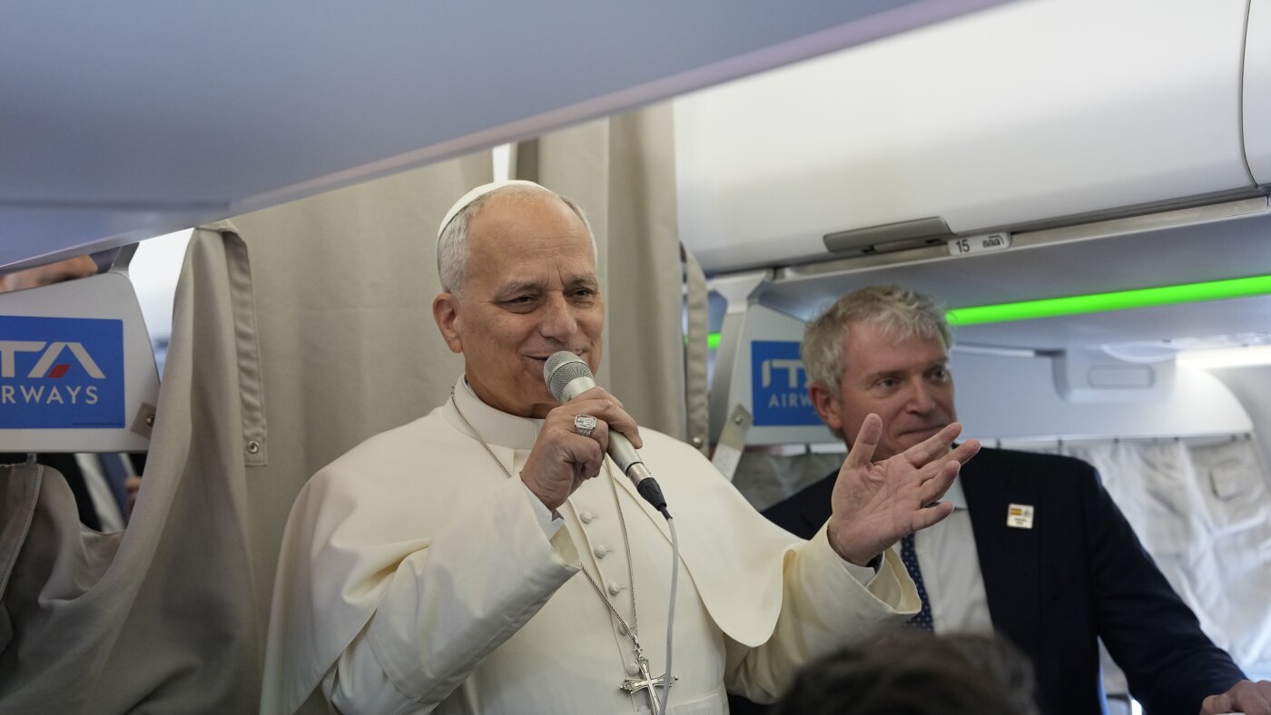 Pope Leo says war with Iran is not a ‘just war’