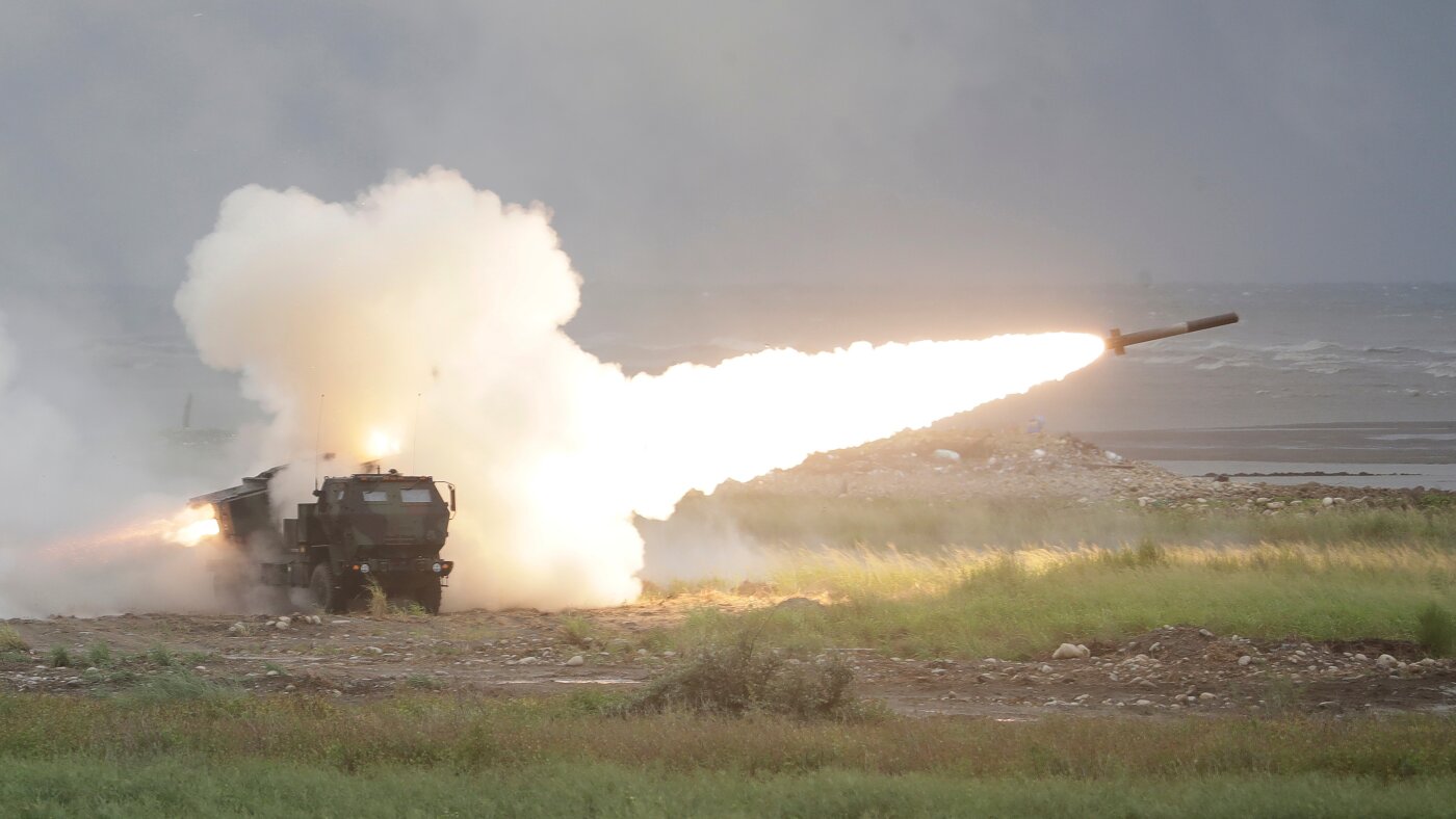Taiwan drills with U.S. rocket system, firing in China’s direction