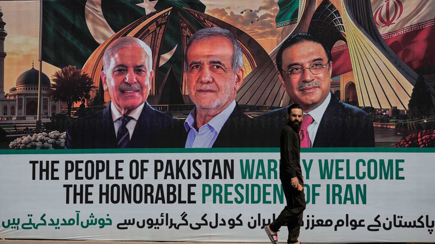 Iran’s president heads to Pakistan as the U.S. and Iran work on a war-ending deal