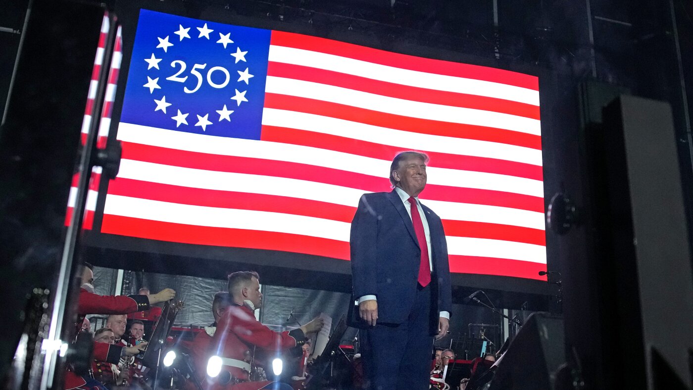 House Democrats accuse Trump of ‘hijacking’ America’s 250th birthday for his own gain